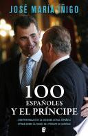 Libro 100 españoles y el príncipe