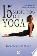 Libro 15 minutos de yoga