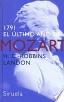 Libro 1791, el último año de Mozart