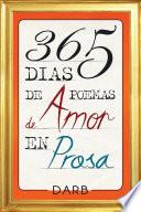 Libro 365 Días De Poemas De Amor En Prosa