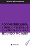 Libro Acción educativa y funciones de los educadores sociales