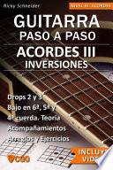 Libro Acordes III, Guitarra Paso a Paso - con Videos HD
