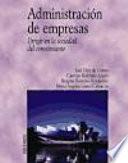 Libro Administración de empresas