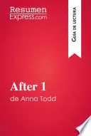 Libro After 1 de Anna Todd (Guía de lectura)