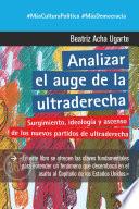 Libro Analizar el auge de la ultraderecha