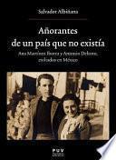 Libro Añorantes de un país que no existía