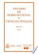 Libro Anuario de Derecho Penal y Ciencias Penales (tomo LXXV, 2022)