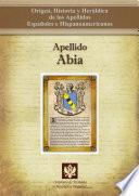 Libro Apellido Abia