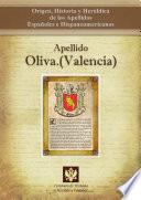 Libro Apellido Oliva.(Valencia)
