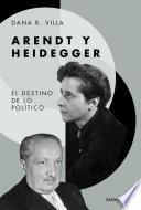 Libro Arendt y Heidegger