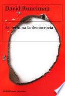 Libro Así termina la democracia
