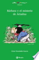 Libro Bárbara y el misterio de Ariadna