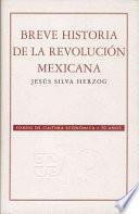 Libro Breve historia de la revolución mexicana