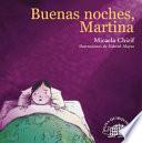 Libro Buenas noches, Martina