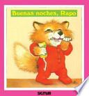 Libro Buenas Noches Rapo / Good Night Rapo