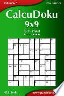 Libro CalcuDoku 9x9 - De Fácil a Difícil - Volumen 7 - 276 Puzzles