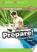 Libro Cambridge English Prepare! Level 7 Student's Book