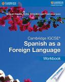 Libro Cambridge IGCSE® Spanish as a Foreign Language Workbook