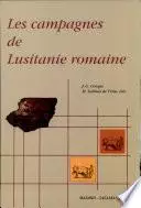 Libro CAMPAGNES DE LUSITANIE ROMAINE, LES