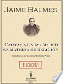 Libro Cartas a un escéptico en materia de religión