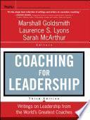 Libro Coaching for Leadership