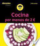Libro Cocina por menos de 2 euros para Dummies