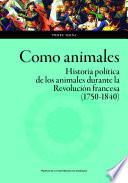 Libro Como animales