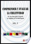 Libro Comprender y evaluar la creatividad