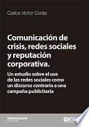 Libro Comunicación de crisis, redes sociales y reputación corporativa.