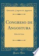 Libro Congreso de Angostura