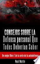 Libro Consejos sobre la Defensa personal Que Todos Deberían Saber
