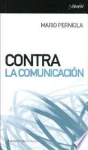 Libro Contra la comunicación