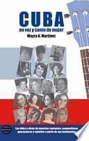 Libro Cuba En Voz y Canto de Mujer