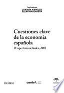 Libro Cuestiones clave de la economía española