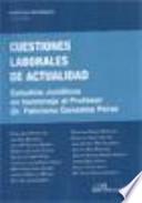 Libro Cuestiones laborales de actualidad