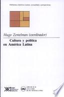 Libro Cultura y política en América Latina