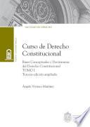 Libro Curso de Derecho Constitucional Tomo I