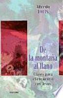 Libro De la montaña al llano