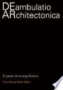 Libro Deambulatio architectonica