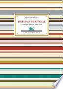 Libro Defensa personal