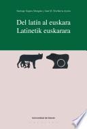 Libro Del latín al euskara / Latinetik euskerara
