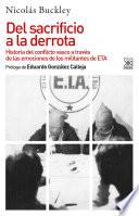 Libro Del sacrificio a la derrota