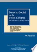 Libro Derecho social de la Unión Europea