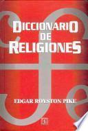 Libro Diccionario de religiones