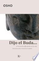 Libro Dijo el Buda...