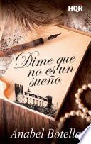 Libro Dime que no es un sueño (Finalista del V Premio HQÑ Digital)