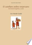 Libro El castellano andino norperuano