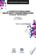 Libro El Constitucionalismo mexicano en transformación. Avances y retrocesos.
