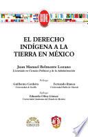 Libro El derecho indígena a la tierra en México