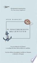 Libro El descubrimiento de la lentitud